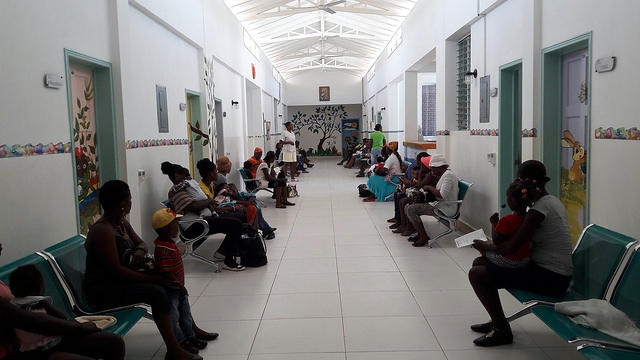 Centre Pédiatrique à Port-au-Prince, en Haïti