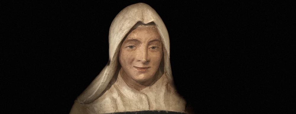 Sculpture Marie Poussepin à la Brétèche