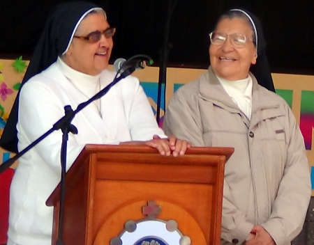Sisters Berta Graciela and Fanny Yolanda